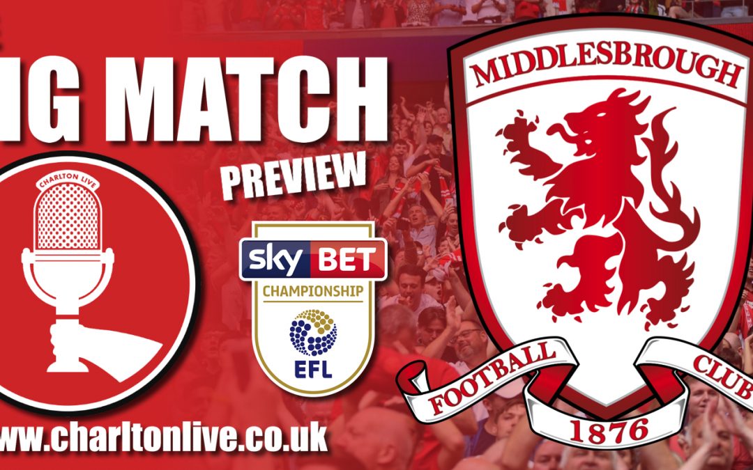 Big Match Preview – Middlesbrough away
