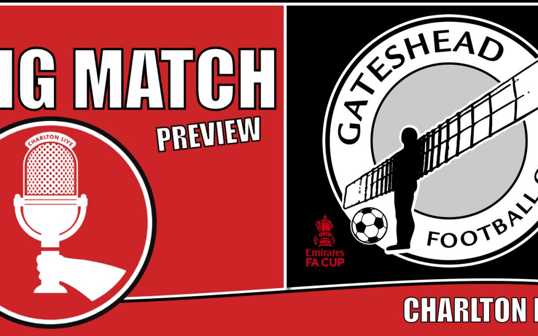 Big Match Preview – Gateshead away FA Cup 2nd Rnd 2021-22