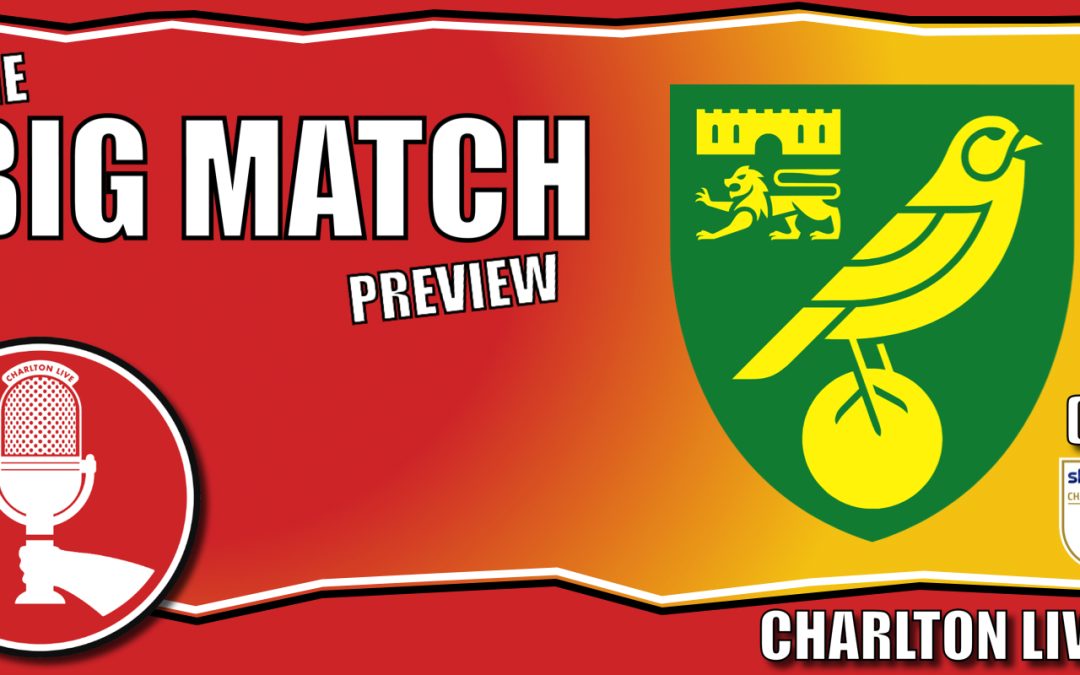 CHARLTON ATHLETIC SET TO WELCOME IN-FORM NORWICH CITY TO THE VALLEY