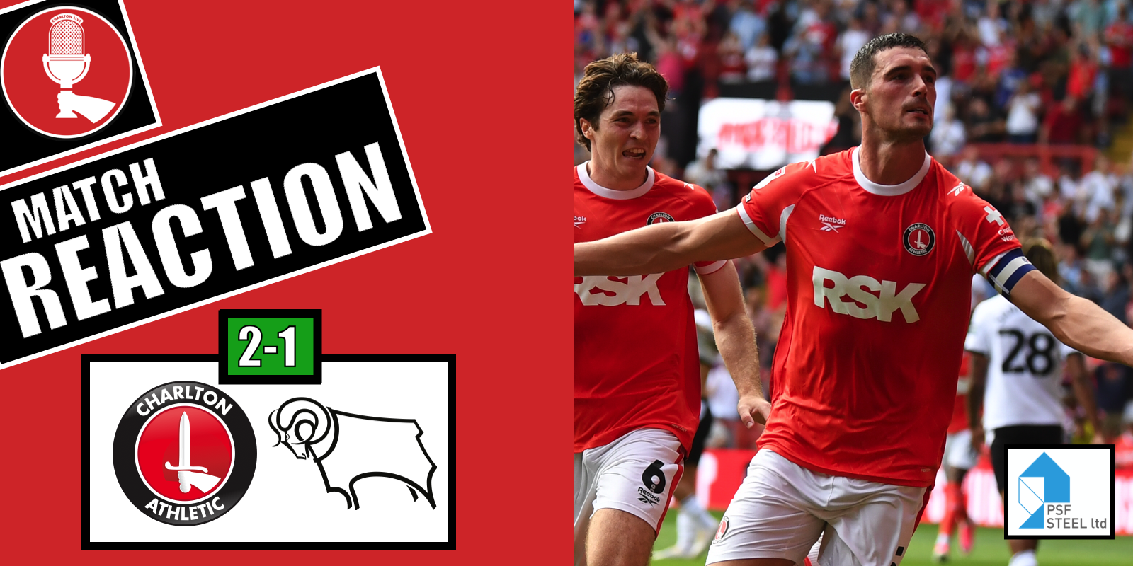 Charlton Athletic Comeback vs Derby County | Jones & Campbell Score on Championship Opening Day